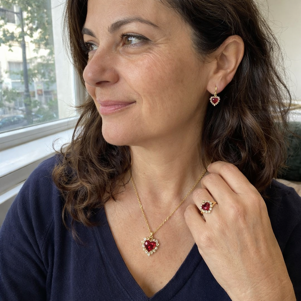 Anavelle Roubella Parure Rubino