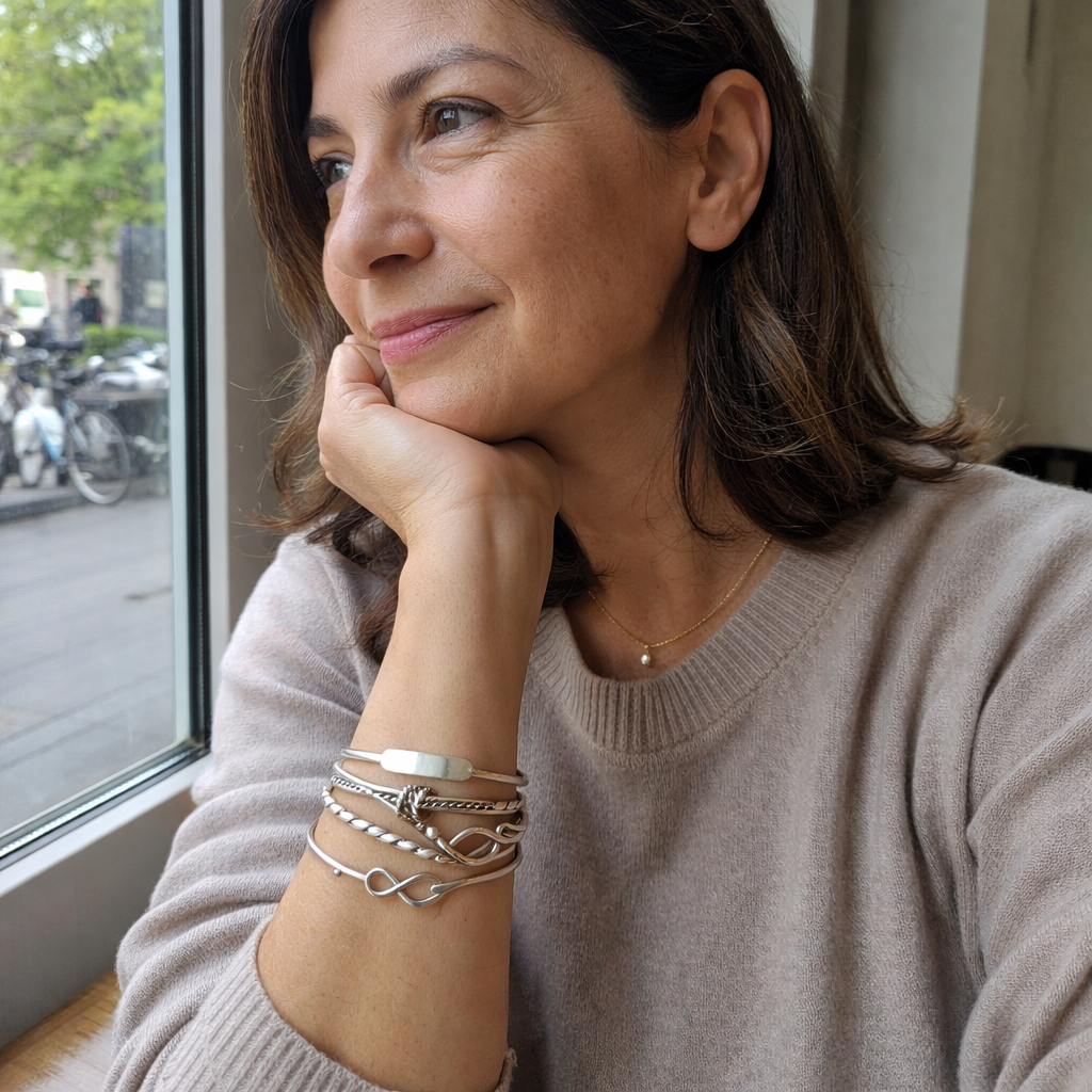 Parure Bracciali Eleganza Annodata
