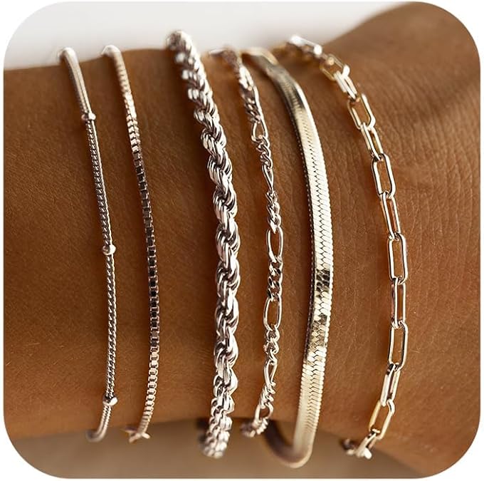 Isabella Vernetta Parure di Bracciali Oro bianco