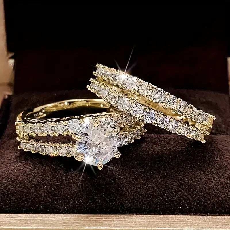 Eternal Radiance Parure Anelli