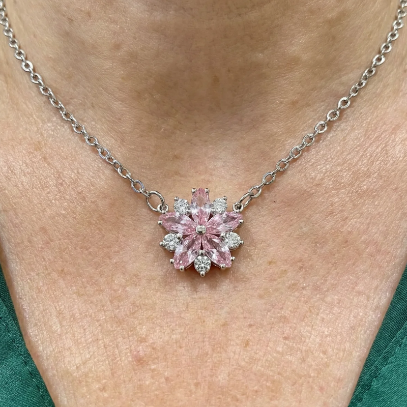 Collana Fiore di Ciliegio