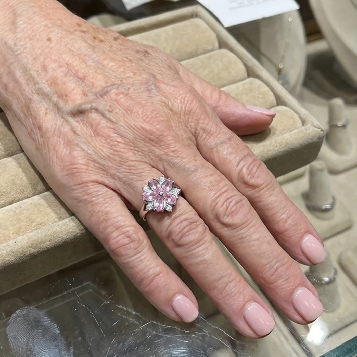 Anello Fiore di Ciliegio