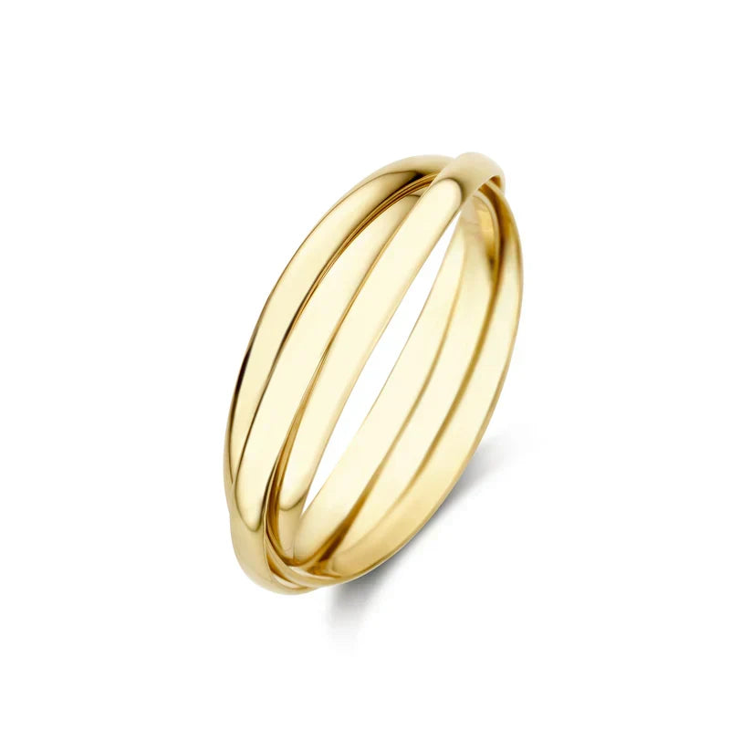 Lena Trielle Anello Oro bianco