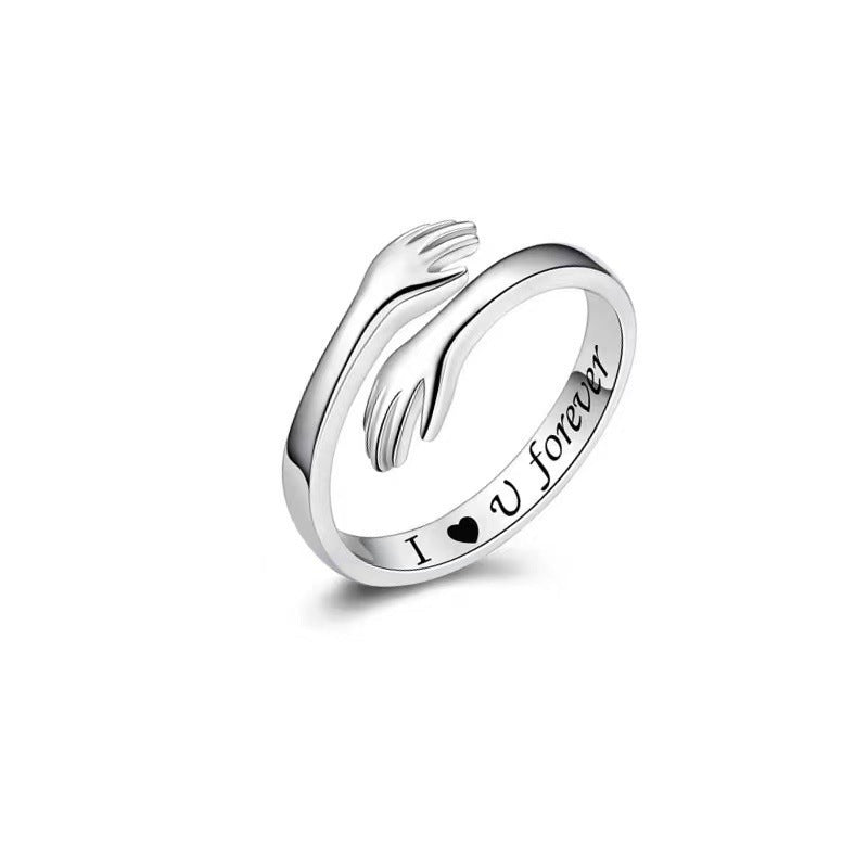 Uniti dall'Amore Anello Abbraccio