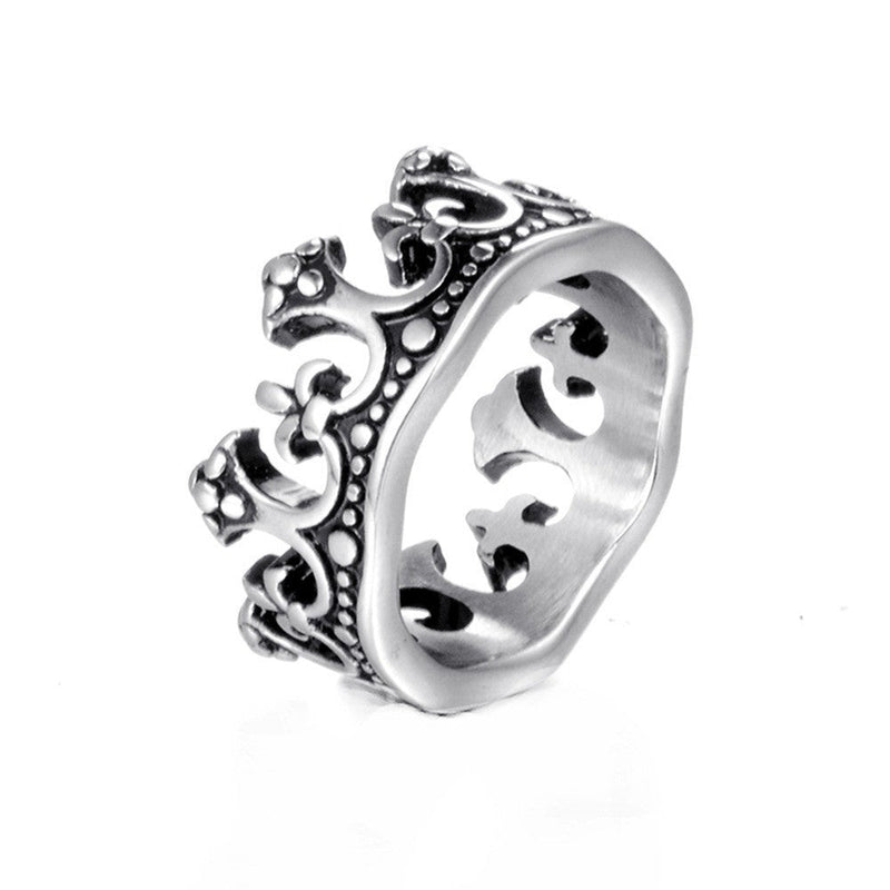 Anello Monarca Prestigio Oro Bianco