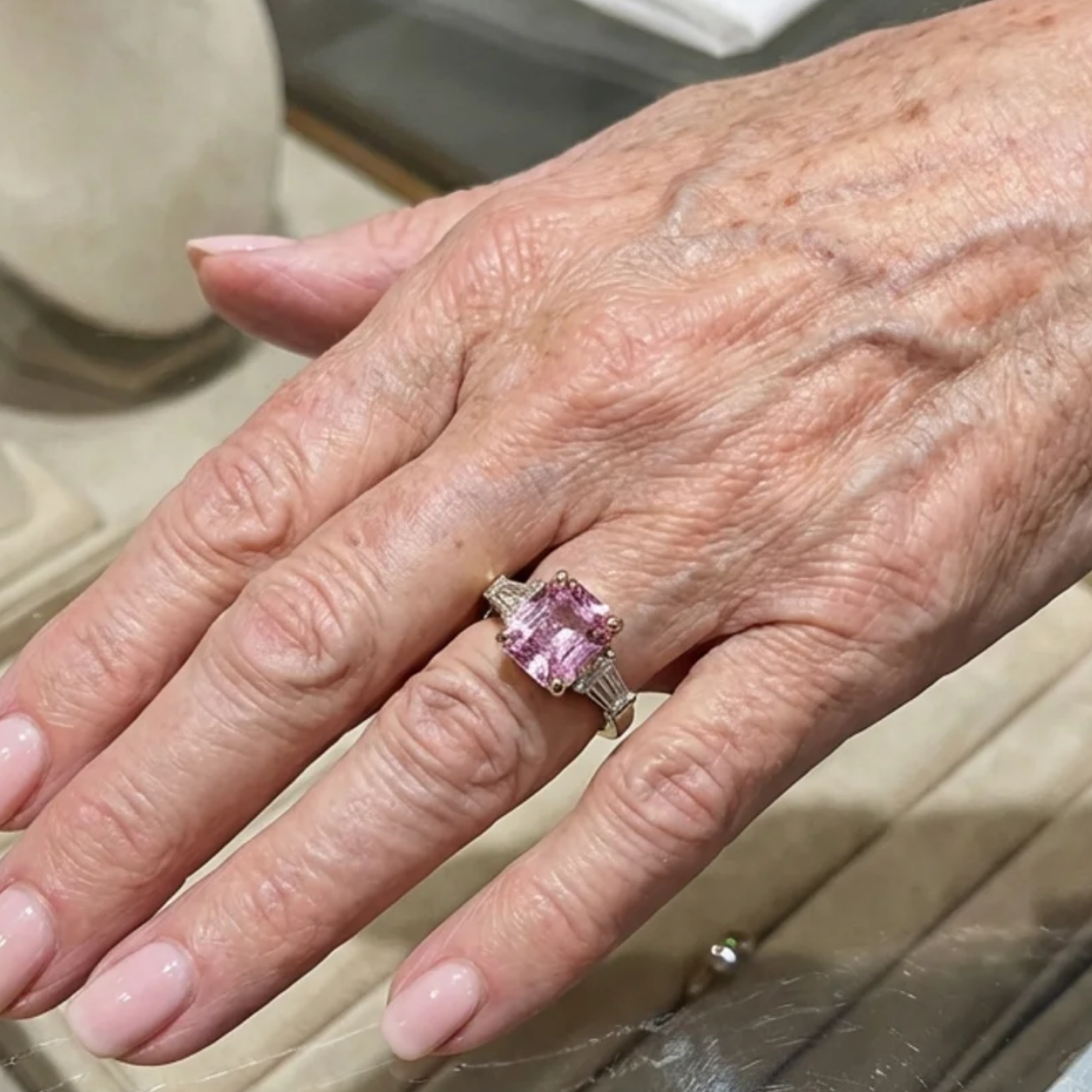 Pink Verve Anello