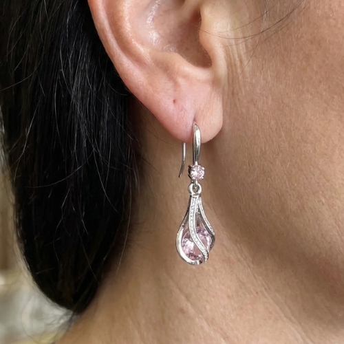 Rosalith Lumen Twist Orecchini
