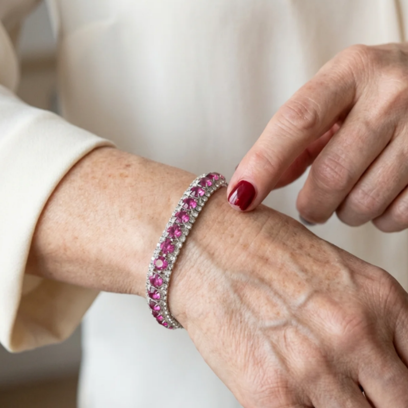Roseglow Bracciale Tennis