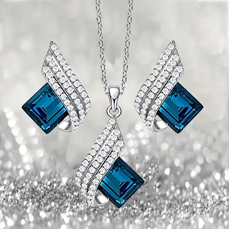 Brienne Solazure Parure Pietre preziose Oro bianco