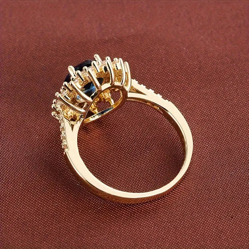 Vionne Saphirae Anello Oro Giallo