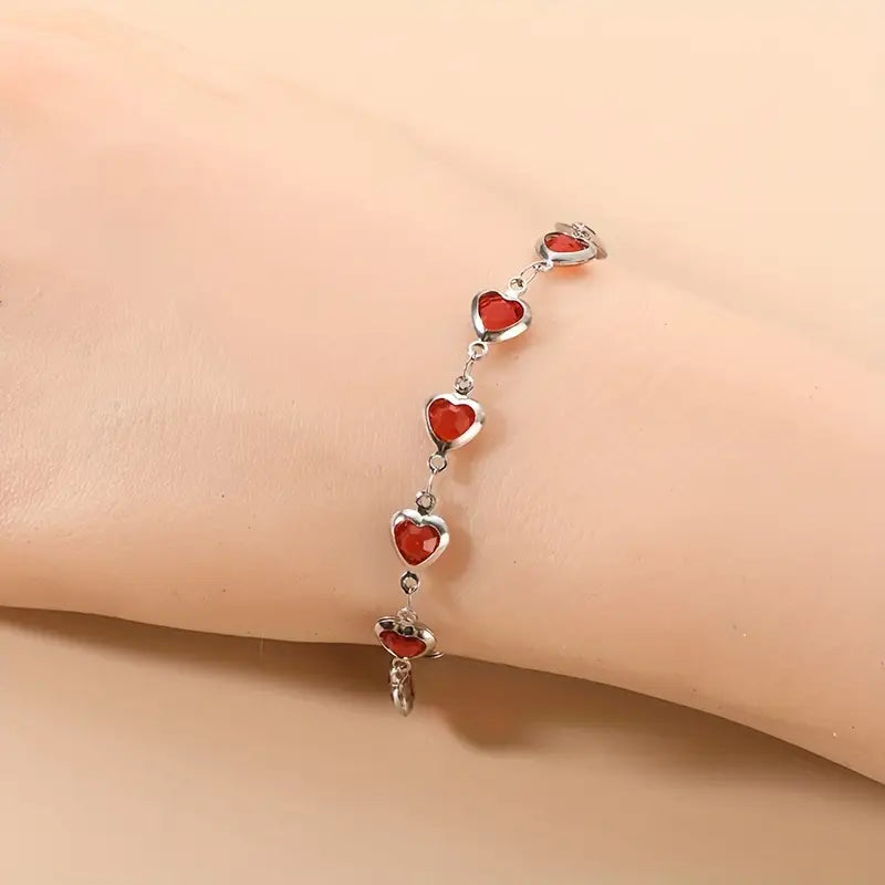 Ophelyra Garnetelle Bracciale Oro Bianco