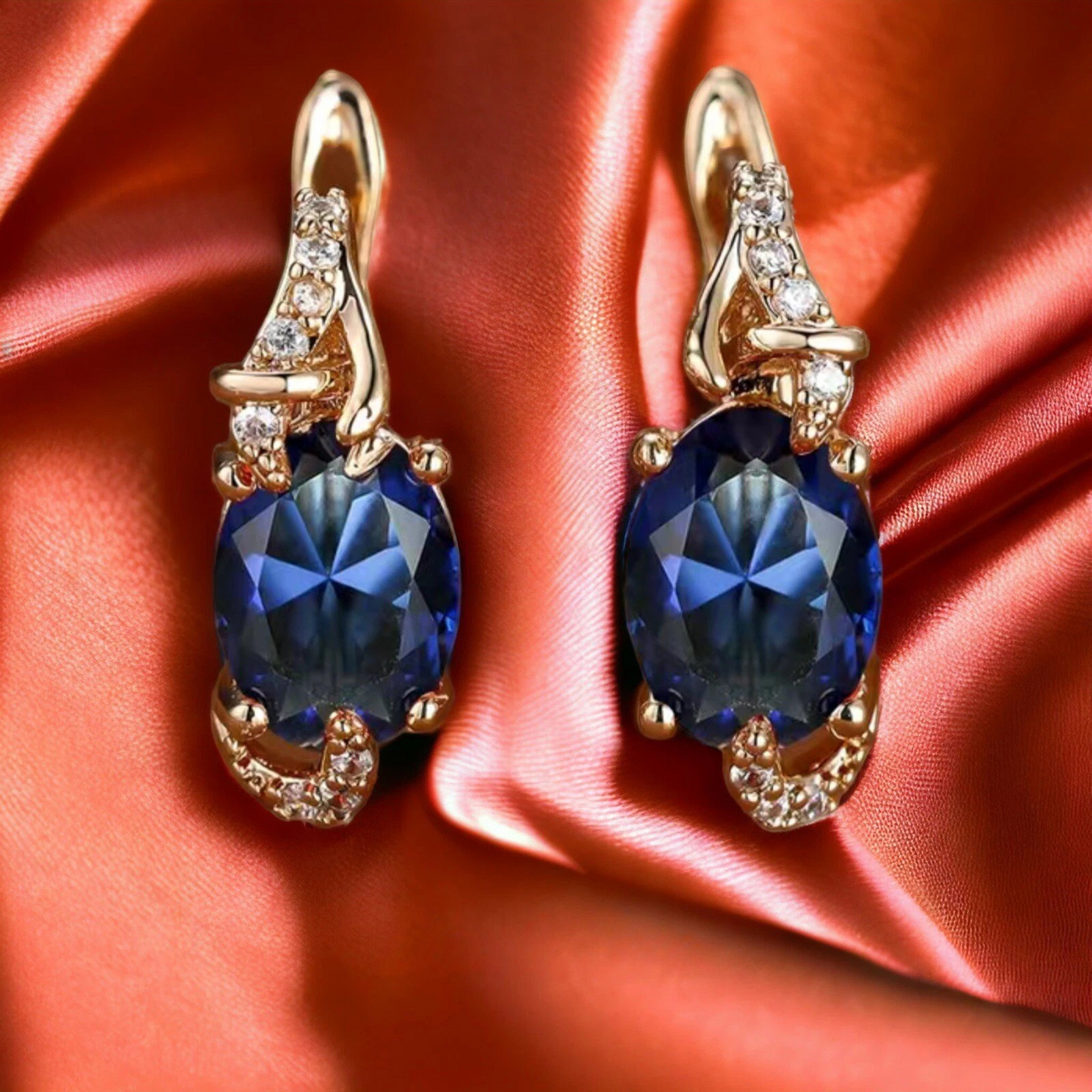 Royal Midnight Orecchini Pendenti