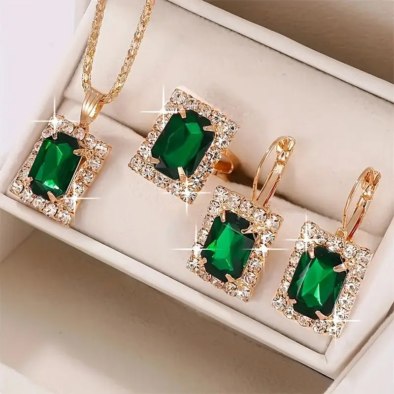 Sylvara Greenveil Parure