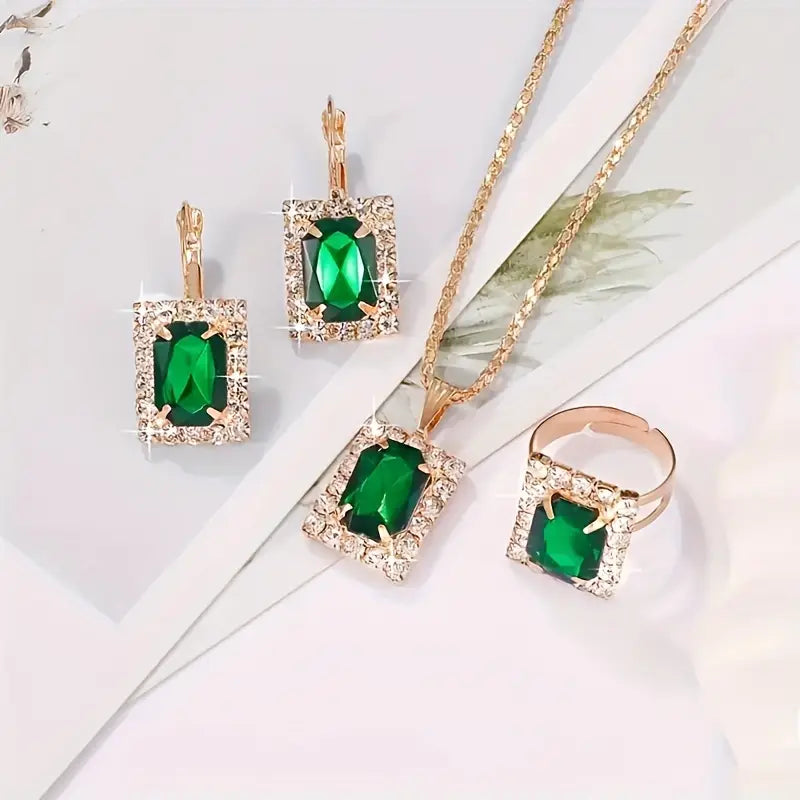 Sylvara Greenveil Parure