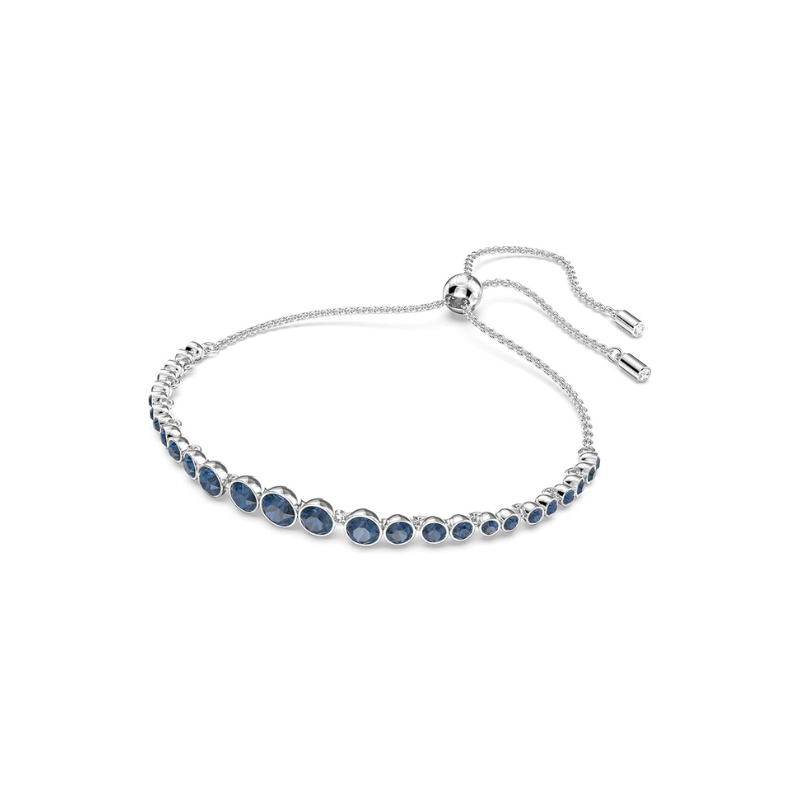 Bracciale Tennis Zaffiro Taglio Tondo
