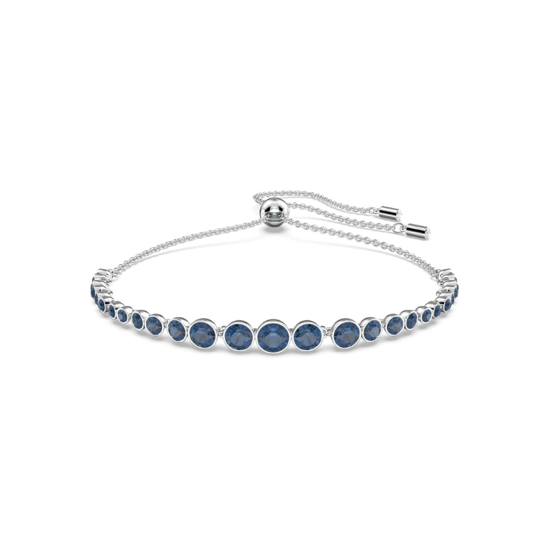 Bracciale Tennis Zaffiro Taglio Tondo