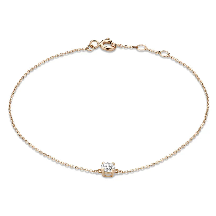 Clea Bracciale con Pietre preziose Oro bianco